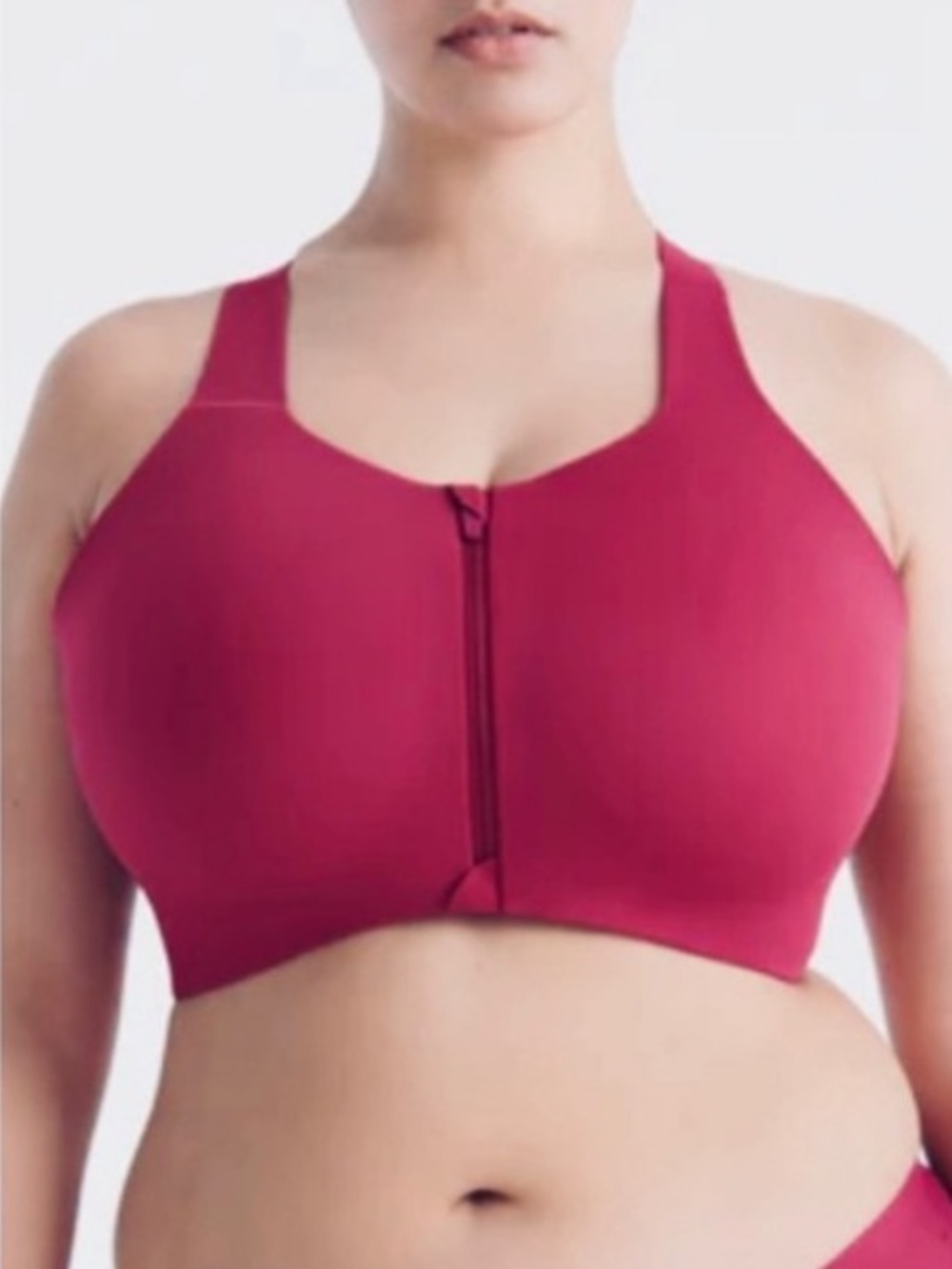 Knix Catalyst Front Zip Sports Bra Size 8